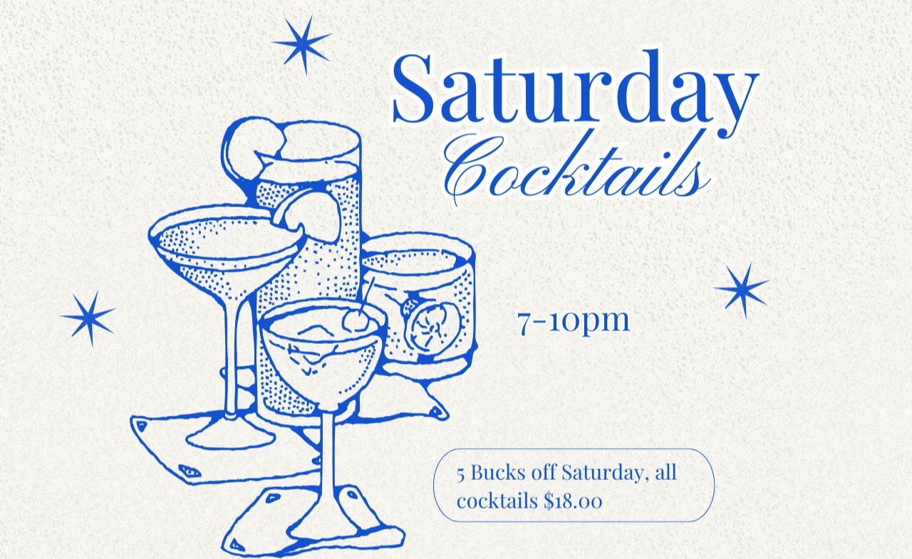 Cocktail Hour - Saturday